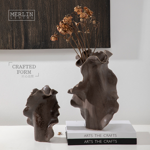 <span class=keywords><strong>Vaso</strong></span> <span class=keywords><strong>in</strong></span> Ceramica Fatto a Mano Merlin Living Vasi di Design Fiori Bianchi <span class=keywords><strong>Vaso</strong></span> per Arredamento Casa Fabbrica di Chaozhou Ingrosso OEM ODM - Product Image 2