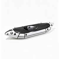 Kayak gonflable Love Inflatables pour 1 personne, packraft gonflable avec structure de soutien