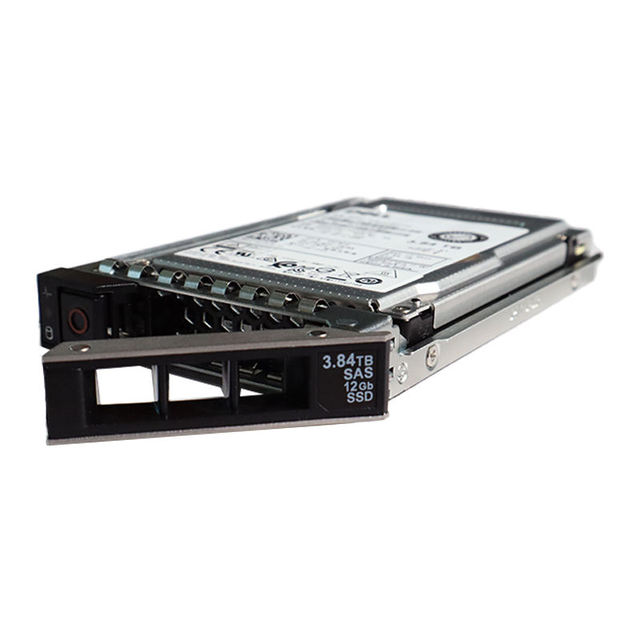 Original 3.84TB SAS 12Gbps ISE Read Intensive SSD 512e 2.5 Inch Hot Plug 1DWPD Enterprise Internal Metal PowerEdge Server