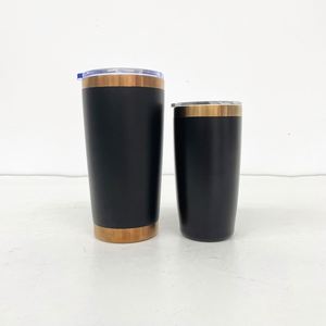 Colorful 10oz Coffee <b>Mugs</b> Mini Size <b>Double</b> <b>Walled</b> Powder Coated Copper Underneath Tumbler with Megnetic Slide Lid - Product Image 3