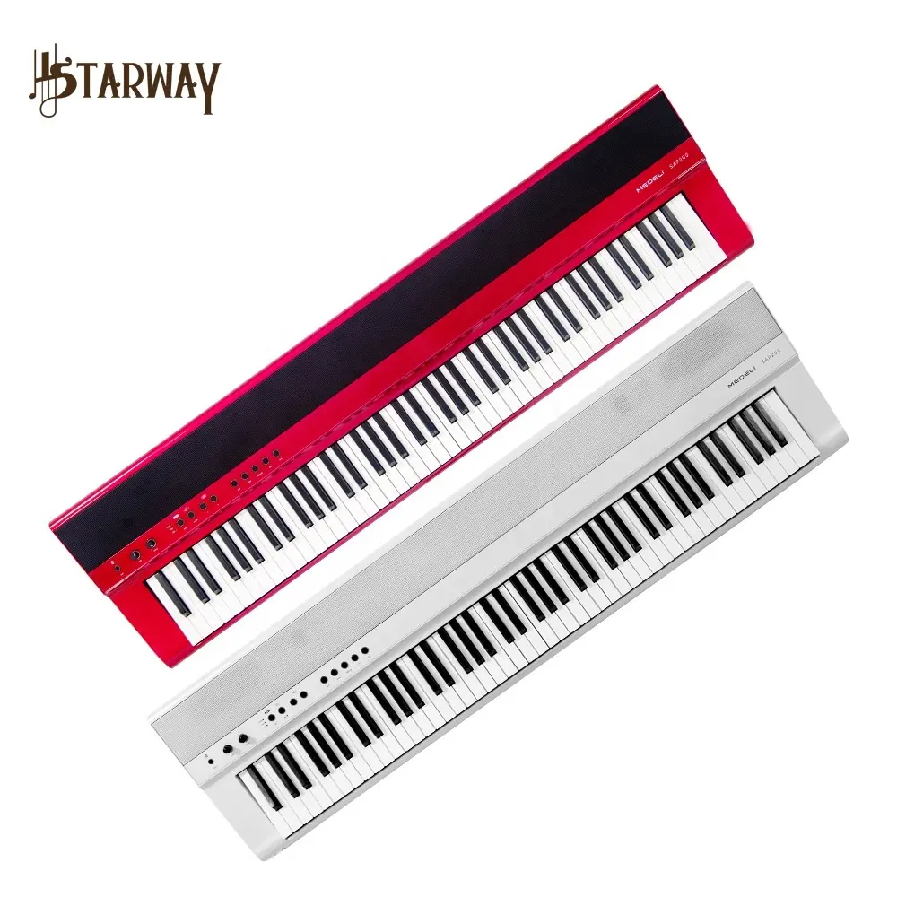MEDELI Brand Portable Musical Instrument Sap200 Model 100 Songs 88 Keys Electric Piano