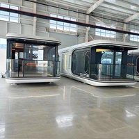 Bâtiments Maison Préfabriquée 20Ft Conteneur Plat Conteneur Maison Structure en Acier Espace Capsule