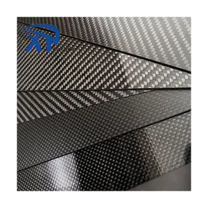 High Strength Factory Outlet 3k Plain Weaving Carbon Fiber Custom Sheet