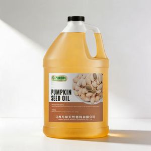 Olio <span class=keywords><strong>di</strong></span> <span class=keywords><strong>Semi</strong></span> <span class=keywords><strong>di</strong></span> <span class=keywords><strong>Zucca</strong></span> Spremuto a Freddo Personalizzato Direttamente dalla Fabbrica - Estratto 100% Puro e Naturale per Formula <span class=keywords><strong>di</strong></span> Shampoo e Olio per Capelli, Vendita all'Ingrosso - Product Image 1