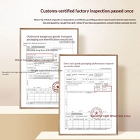 Boîte en carton personnalisée à 5 couches pour produits dangereux, certification chimique, matières à risque avec logo