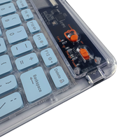 Claviers USB-C sans fil intelligents mini RGB en plastique, 78 touches, optiques, multimédias, pour la vente en gros d'accessoires informatiques – Nouveauté
