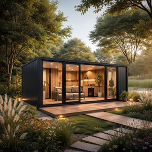 Casa Contenedor Modular Prefabricada, Cabaña Portátil con Baño y Cocina para Hotel, Oficina, Tienda, Almacén y Terrenos Vacíos - Product Image 4