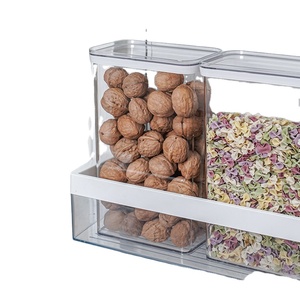 2020 new arrival Clear Plastic Water Food Refrigerator storage Containers