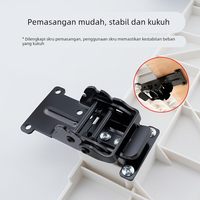 Nouvelle table d'extension légère de 3 kg pour machine à coudre, pliable, avec panneau de rangement, plateau plat, support de table de bureau étendu et élargi