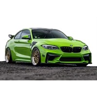 Pare-chocs avant pour BMW M2C/M2 F87 2014-2022, état neuf, kit carrosserie en fibre de carbone sèche avec découpes pour crochet de remorquage