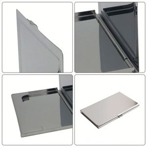 Porte-cartes de visite professionnel en métal personnalisé en aluminium et acier inoxydable - Product Image 4