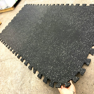 EPDM Cao Su Phòng Tập Thể Dục Pizzle Interlock Mats Cho Phòng Tập Thể Dục - Product Image 3