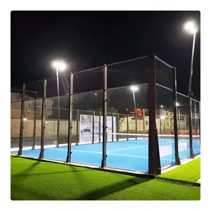 High Quality Customized Panoramic Paddle Padel Tennis Court
