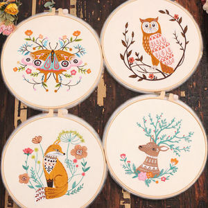 Kit de Bordado a Mano para Principiantes, Estilo Animal, con Cinta de Algodón para Punto de Cruz, Directo de Fábrica en Suzhou, CN009 - Product Image 3