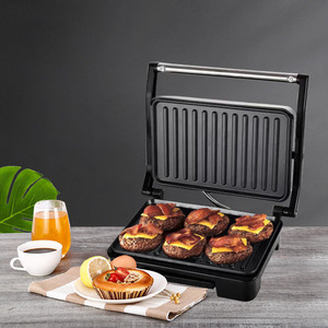<b>Electric</b> Griddle 27x22x9 Cm Double Sided Heating Multifunction Breakfast <b>Maker</b> For <b>Pancake</b> Hamburger Steak Panini Cake - Product Image 1