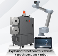 Robot Colaborativo a Prueba de Explosiones de 6 Ejes, ATEX Ex Db Eb Pxb IIC T4 Gb, Cobot con Carga Útil de 10 kg, IP65, Alcance de 1300 mm, Motor PLC, Petróleo y Gas