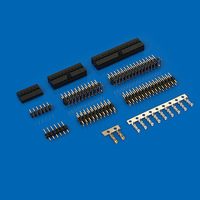 Connecteur mâle horizontal PH SMT SMD à pas de 1,0/1,27/2,0/2,54 mm, droit, vertical, à rupture rapide, pour carte de circuit imprimé