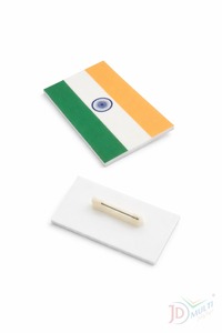 Badge de poche personnalisé en gros avec épingle de sécurité, étiquette nominative en acrylique personnalisée pour usage scolaire et professionnel, impression numérique, forme sur mesure - Product Image 4