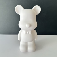 Vente en gros : Figurine ours tirelire à effet d'art fluide pour enfants et décoration de bureau