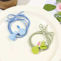 Cravates élastiques de sport pour femmes Badminton raquette tête douce filles chouchous accessoires de cheveux en caoutchouc Durable en gros
