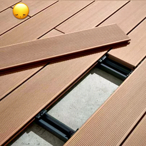 Planches <span class=keywords><strong>de</strong></span> <span class=keywords><strong>terrasse</strong></span> en bambou brossé ignifuges et emboîtables au design moderne, anticorrosion, pour projets paysagers - Product Image 6