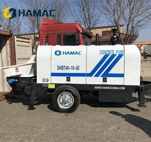 مصغرة صغيرة مقطورة ملموسة رغوة آلة ملموسة مع قطع غيار المضخة المحمولة مضخات الخرسانة - Product Image 2