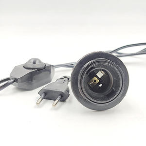 Accessoires d'éclairage Support de lampe E27 de haute qualité <span class=keywords><strong>Fil</strong></span> de <span class=keywords><strong>suspension</strong></span> Support d'<span class=keywords><strong>abat</strong></span>-<span class=keywords><strong>jour</strong></span> <span class=keywords><strong>Fil</strong></span> de lustre d'ampoule - Product Image 4