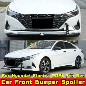 Alerón Trasero, Lip Delantero, Faldones Laterales, Kit de Carrocería Compatible con Hyundai Elantra 2021 7ª Generación, Accesorios para Auto - Product Image 4