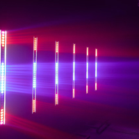Rideau lumineux à 36 LED - Effets d'éclairage multiples, contrôle DMX512, idéal pour la scène, le DJ, la discothèque et la décoration de fête