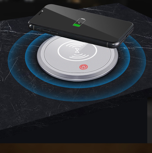 Vàng Ẩn Gắn Không Thấm Nước EU Ổ Cắm Điện Bếp Đảo Truy Cập Top Điện Cơ Giới Pop Up Không Dây USB-C Ổ Cắm - Product Image 6