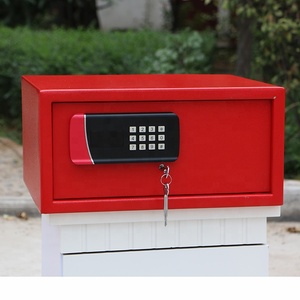 Zhuoxin Intelligent Hotel Safe All Steel Small Hotel Safe Electronic Password Safe <b>Box</b> Code Hotel Password Safe <b>Box</b> - Product Image 4