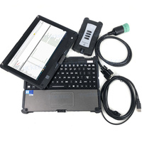 Getac v110 Laptop Tablet AG CF Agricultura Construcción Enlace de datos electrónico real JD EDL V3 Service Advisor Cable de diagnóstico