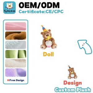 Custom Plush Toys Personalized Stuffed Animals Teddy Bear Plushie Manufacturer <strong>UK</strong> Design Your Own Brand Plush Toy CPC CE OEM ODM - Product Image 5