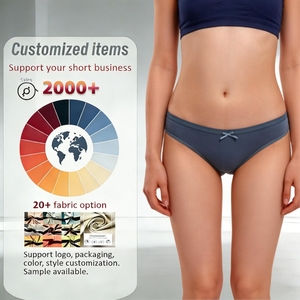 Đồ lót nữ cotton giá rẻ OEM 2026 bán theo tá, kiểu bikini ôm eo, thoáng khí, quần lót nữ - Product Image 6
