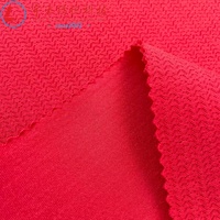 Tissu jacquard tricoté extensible respirant teint 270 GSM pour doublure de vêtements, chaussures, textile de maison et oreillers