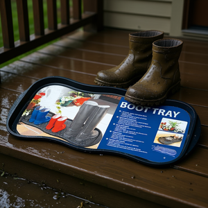 Astra <b>Boot</b> Tray 75.5 Cm With Drainage For Indoor Outdoor Use - Product Image 3