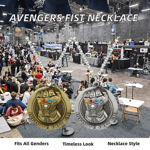 Nouveautés Bijoux Hip Hop Avengers Thanos Gants en Alliage avec Pierres Précieuses Collier Chaînes Unisexe Cadeau - Product Image 4