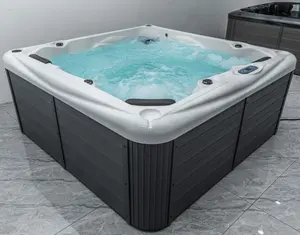 New Design Balboa Hot Tub Freestanding Hydro Home Garden Spa Tubs Massage Outdoor Spa Bath