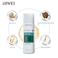 DIWEI Nouveau Shampooing et Après-Shampooing à l'Huile de Coco Hydratant Antipelliculaire Bio