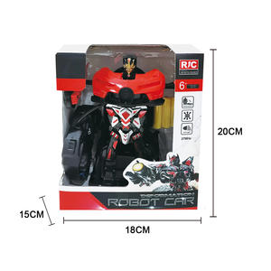 Rc Mini auto sportiva trasformazione auto due modi giocare modello Robot giocattoli ricarica deformazione Robot - Product Image 5