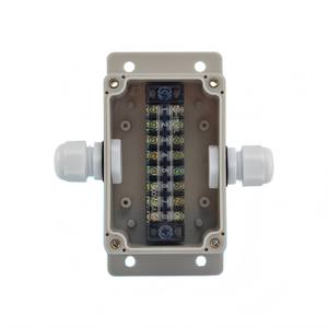 100x68x50mm <b>Waterproof</b> Junction <b>Box</b> One-in-one-out 15A Terminal Block PG11 Cable Gland Enclosure Terminal <b>box</b> - Product Image 1