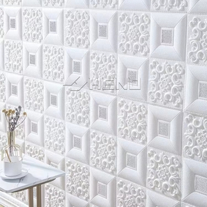 Papier peint en mousse 3D autocollant pour chambre d'enfant Wyc, revêtement mural texturé en PVC, feuilles de plastique ignifuges pour murs intérieurs - Product Image 3