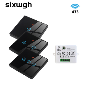 SIXWGH WiFi Smart Switch Module Étanche Alexa Google Home Commande Vocale <span class=keywords><strong>Siri</strong></span> Aucun Hub Nécessaire Compatible SmartThings/Apple - Product Image 2
