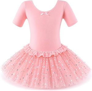 Leotardos de Baile para Niña Pequeña, Vestido de Tul sin Mangas, Disfraz de Bailarina para Fiesta de Cumpleaños - Product Image 4