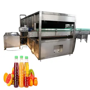 full line bottling mineral water filling form fill seal machine pp bottle production line 10 head straight-line filling machine