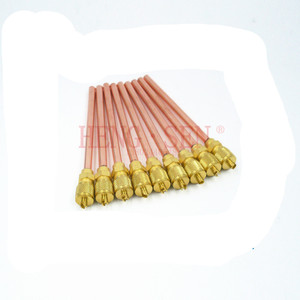 Lote de 10 válvulas de servicio/acceso + núcleo y tapa/removedor de núcleo <span class=keywords><strong>1</strong></span>/4 "SAE <span class=keywords><strong>X</strong></span> <span class=keywords><strong>1</strong></span>/4" OD <span class=keywords><strong>X</strong></span> <span class=keywords><strong>2</strong></span> "vástago - Product Image 1