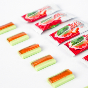 Vente en gros <span class=keywords><strong>Chewing</strong></span>-<span class=keywords><strong>gum</strong></span> souple individuellement Sacs en plastique <span class=keywords><strong>Chewing</strong></span>-<span class=keywords><strong>gum</strong></span> au goût de fruit Pastèque avec emballage en boîte en vrac - Product Image 5