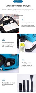 Industrial <b>Gasoline</b> Blower air Duct Removable Portable Electric Snow Blower Snow Blower Machine Electric - Product Image 4