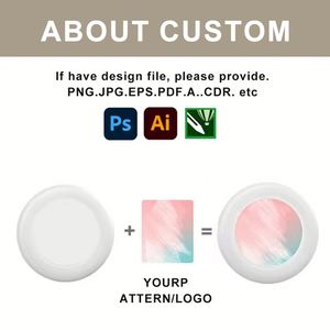 Nhà Máy Biểu Tượng Tùy Chỉnh Nhựa Đào Tạo In Mô Hình Mùa Hè Bãi Biển Thể Thao Ngoài Trời Cắm Trại Trò Chơi Frisbeed - Product Image 5