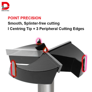 DZ <span class=keywords><strong>2</strong></span>-1/<span class=keywords><strong>2</strong></span> inch Ba sáo <span class=keywords><strong>forstner</strong></span> khoan <span class=keywords><strong>bit</strong></span> với cacbua tip cho gỗ cứng gỗ mềm veneered ván ép và nhựa - Product Image 5